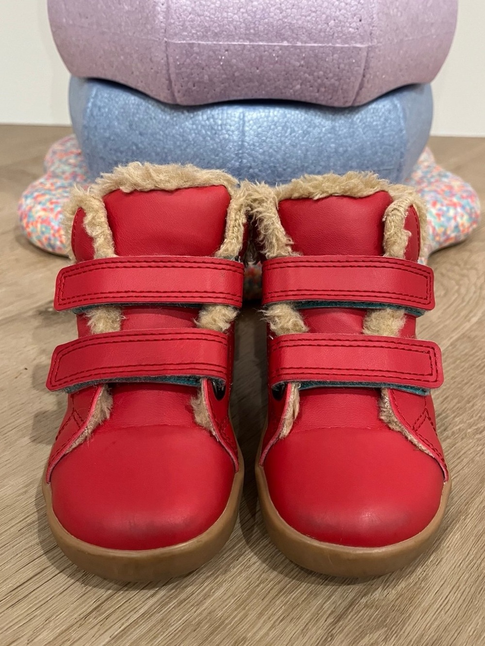 Ten Little Furry High Top Shoes/Boots size 8